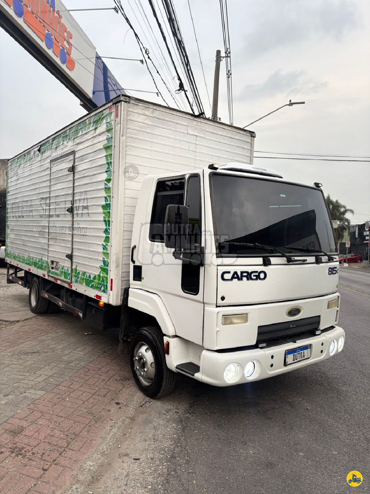 CAMINHAO FORD CARGO 815 Baú Furgão 3/4 4x2 Dutra Caminhões SAO PAULO SÃO PAULO SP